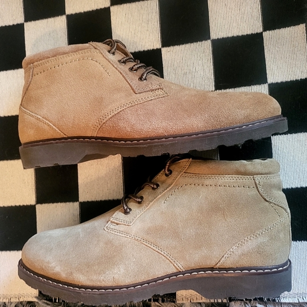 👞Nunn Bush Tab Chukka Boot Memory Foam-Dual Comfort NWOT Mens 8.5